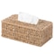 Vintiquewise Natural Woven Seagrass Wicker Rectangular Tissue Box Cover Holder QI003714.RC - alternate 1